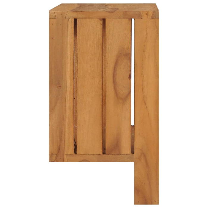 Porta Asciugamani a Parete 35x20x35 cm in Massello di Teak cod mxl 48820