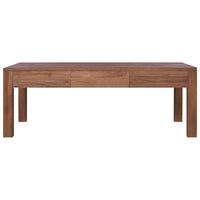 Tavolino da Caffè 110x60x40 cm in Legno Massello di Teak cod mxl 13815