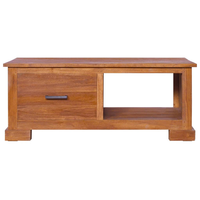 Mobile Porta TV 90x50x37 cm in Legno Massello di Teak