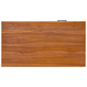 Mobile Porta TV 90x50x37 cm in Legno Massello di Teak