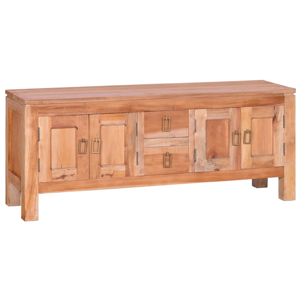 Mobile Porta TV 110x30x45 cm in Legno Massello di Mogano cod 11823