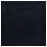 Tavolino Salotto Nero Chiaro 68x68x30 cm in Massello di Mogano 288826