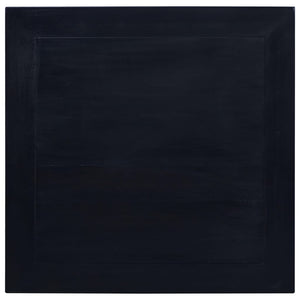 Tavolino Salotto Nero Chiaro 68x68x30 cm in Massello di Mogano 288826