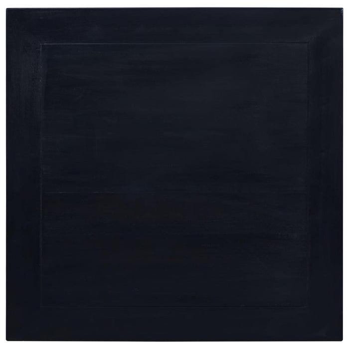 Tavolino Salotto Nero Chiaro 68x68x30 cm in Massello di Mogano 288826