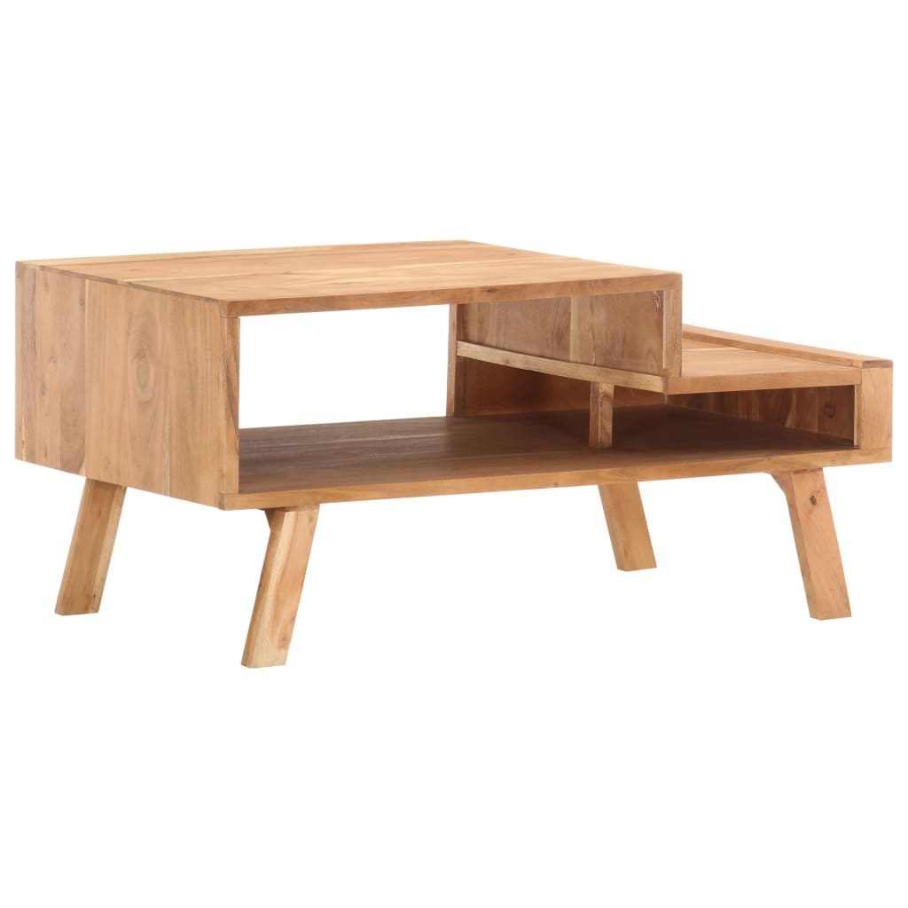 Tavolino da Caffè 100x50x45 cm in Legno Massello di Acacia 287867