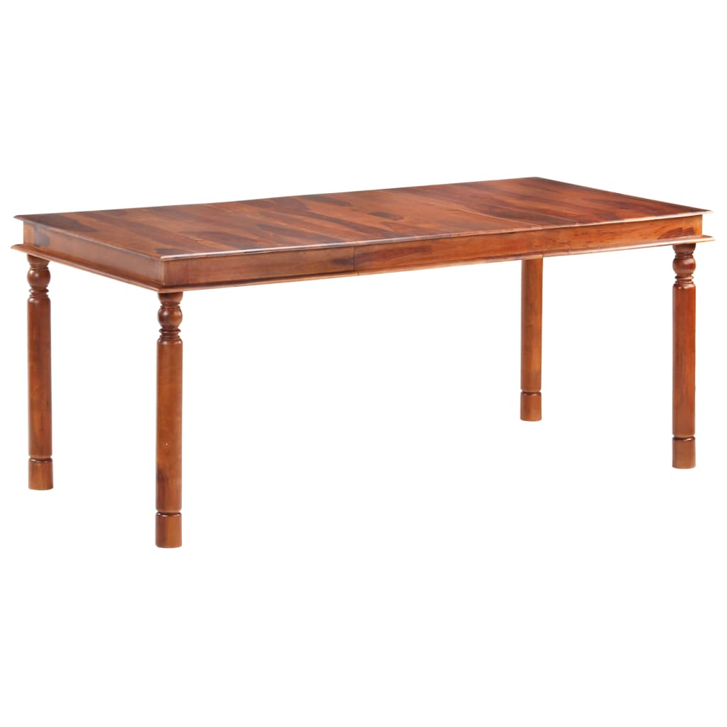 Tavolo da Pranzo 180x90x76 cm in Legno Massello di Sheesham cod mxl 27153