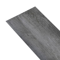 Listoni Pavimenti Non Autoadesivi PVC 5,26m² 2mm Grigio Lucido 146571