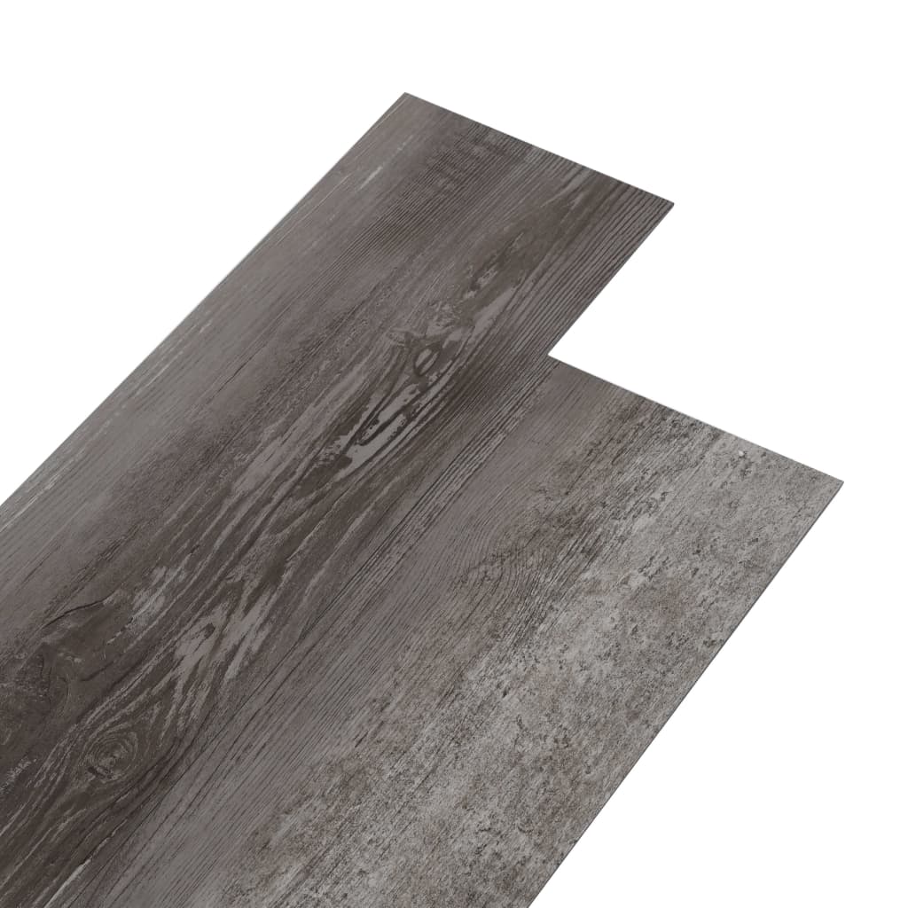 Listoni Pavimenti Non Autoadesivi PVC 5,26m² 2mm Legno Striato 146572