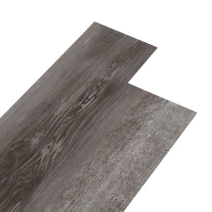 Listoni Pavimenti Non Autoadesivi PVC 4,46 m² 3mm Legno Striato 146588