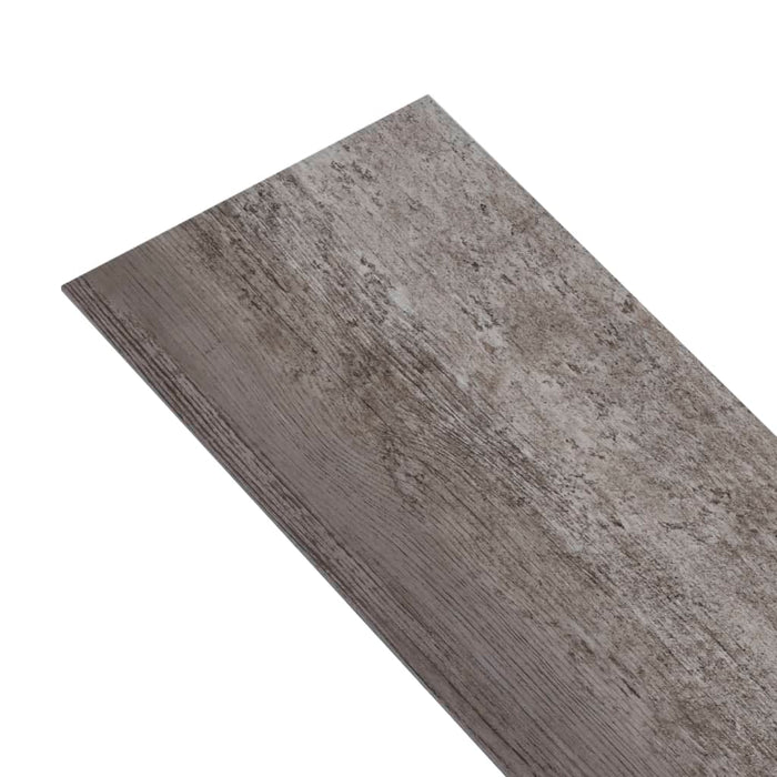 Listoni Pavimenti Non Autoadesivi PVC 4,46 m² 3mm Legno Striato 146588