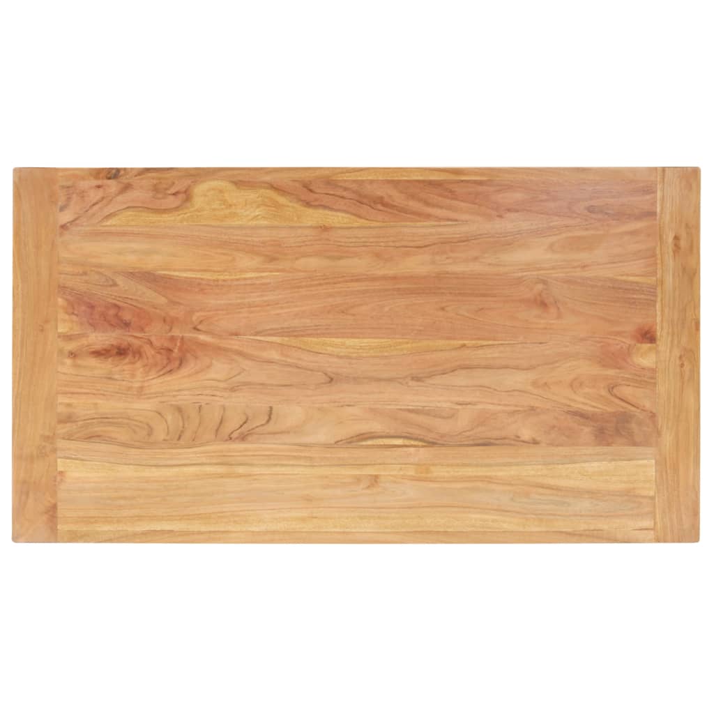 Tavolino da Salotto 110x60x35 cm Massello Acacia Finitura Ambra 289630