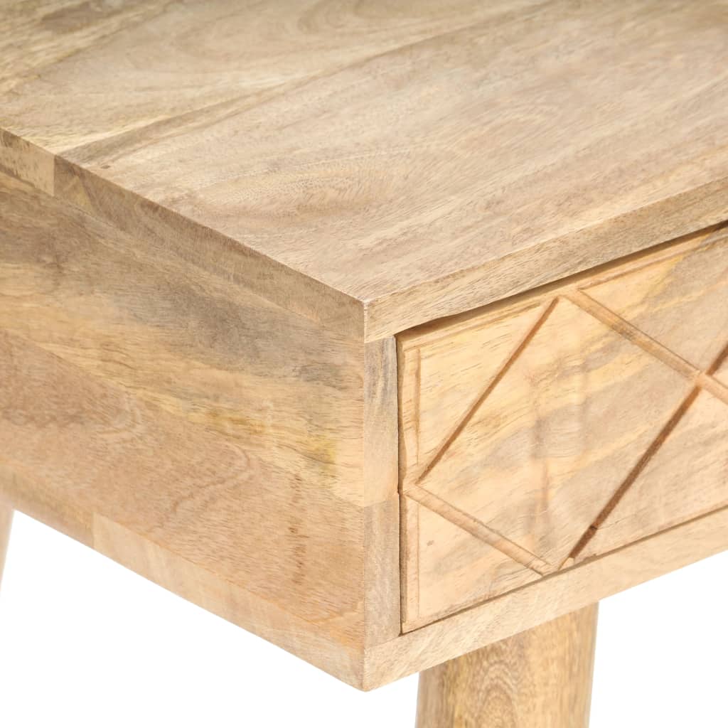 Tavolino da Trucco 100x50x76 cm in Legno Massello di Mango cod mxl 64288