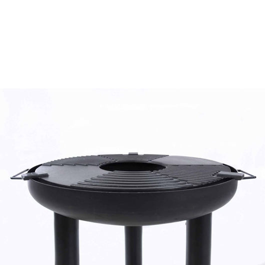 BBGRILL Griglia per Barbecue Nero in Acciaio