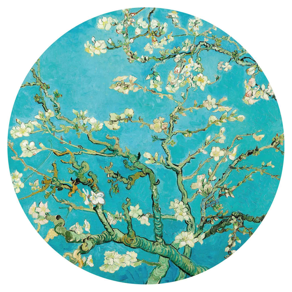 WallArt Cerchio Carta da Parati Almond Blossom 190 cm 440355