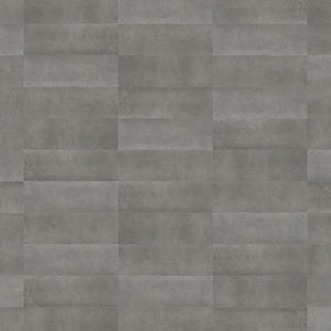 WallArt Piastrelle in Pelle Lyttelton Grigio Bluastro 16 pz