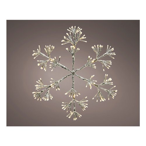 Decoro kaemingk 493482 lumineo fioco neve led intermittenza