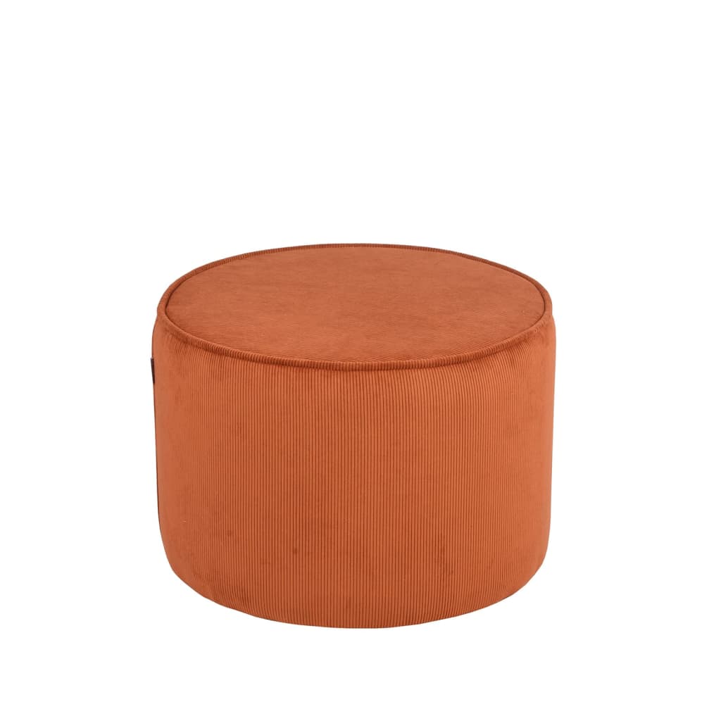 LABEL51 Pouf Tibo 55x55x40 cm Ruggine a Coste 443961