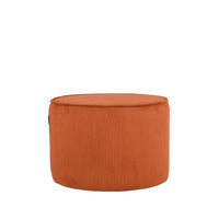 LABEL51 Pouf Tibo 55x55x40 cm Ruggine a Coste 443961