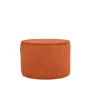 LABEL51 Pouf Tibo 55x55x40 cm Ruggine a Coste 443961