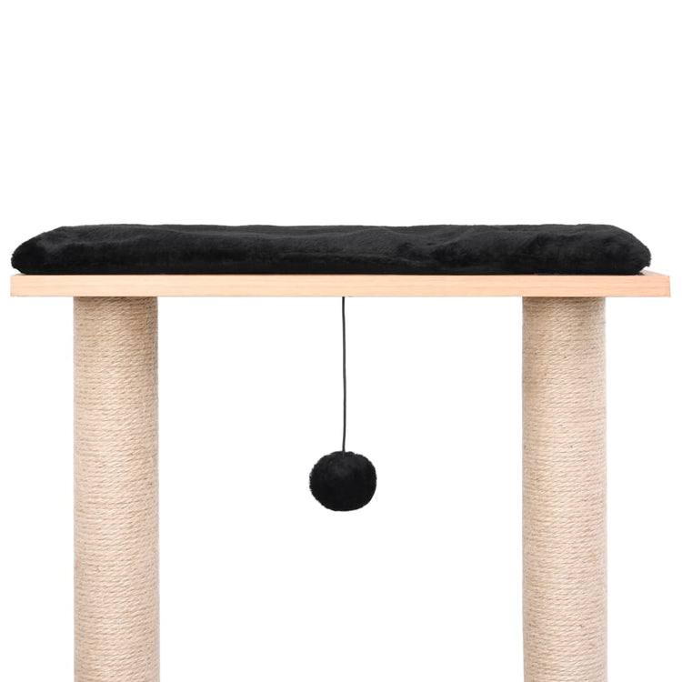 Albero per Gatti con Tappeto Tiragraffi in Sisal 129 cm cod mxl 48119