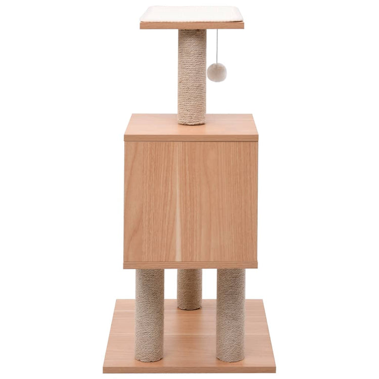 Albero per Gatti con Tappeto Tiragraffi in Sisal 82 cm cod mxl 10204