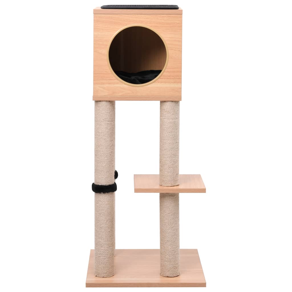 Albero per Gatti con Tappeto Tiragraffi in Sisal 90 cm 170928