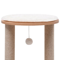 Albero per Gatti Piccolo con Pali Tiragraffi in Sisal 44 cm 170935