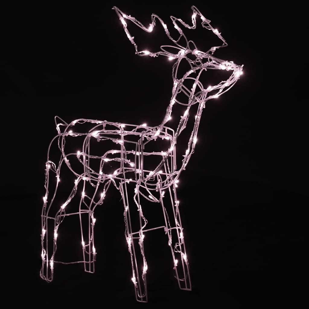 Decorazioni di Natale a Forma di Renne 3 pz 229 LED cod mxl 35065