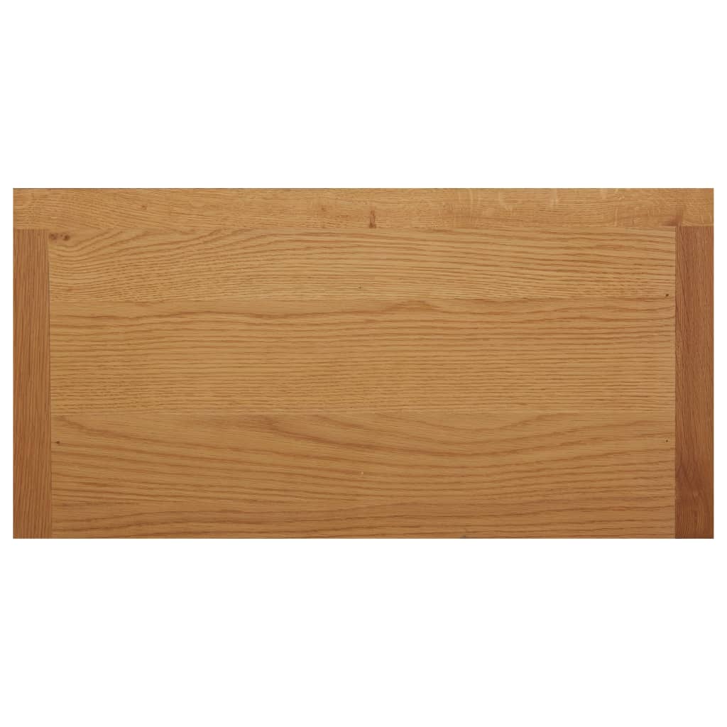 Credenza 70x35x75 cm Legno Massello di Rovere cod mxl 8778