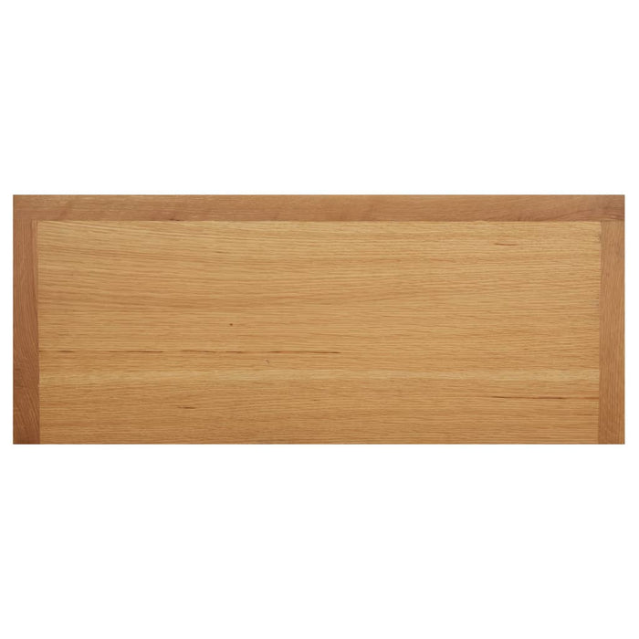 Scarpiera 90x37x45 cm in Legno Massello di Rovere 289189