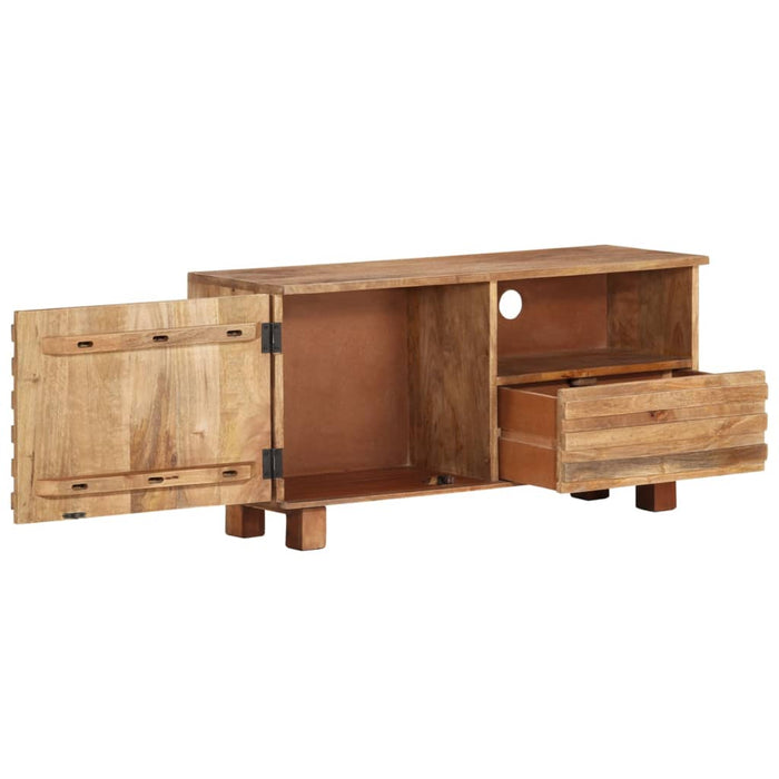 Mobile Porta TV 90x30x45 cm in Legno Massello di Mango 287760