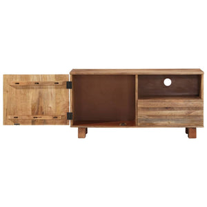 Mobile Porta TV 90x30x45 cm in Legno Massello di Mango 287760