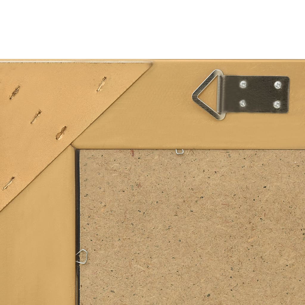 Specchio da Parete Stile Barocco 50x40 cm Oro 320309