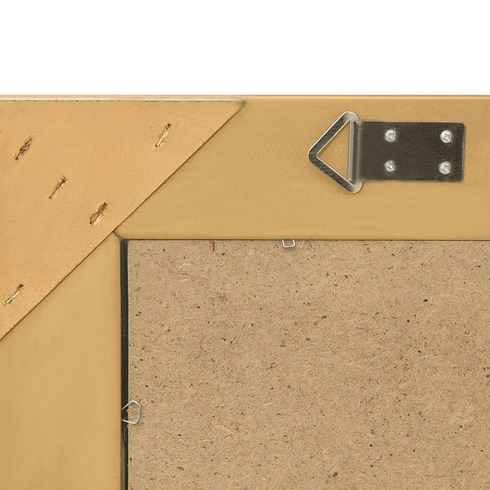 Specchio da Parete Stile Barocco 50x40 cm Oro 320309