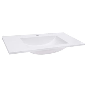 Lavabo da Incasso 600x460x130 mm in SMC Bianco 146515