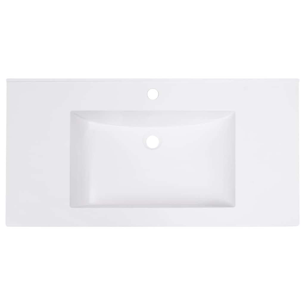 Lavabo da Incasso 600x460x130 mm in SMC Bianco 146515