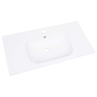 Lavabo da Incasso 605x460x105 mm in SMC Bianco cod mxl 49425