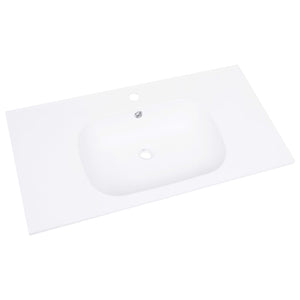 Lavabo da Incasso 605x460x105 mm in SMC Bianco cod mxl 49425