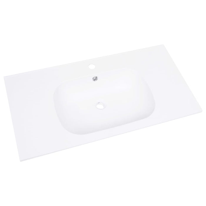 Lavabo da Incasso 605x460x105 mm in SMC Bianco 146519