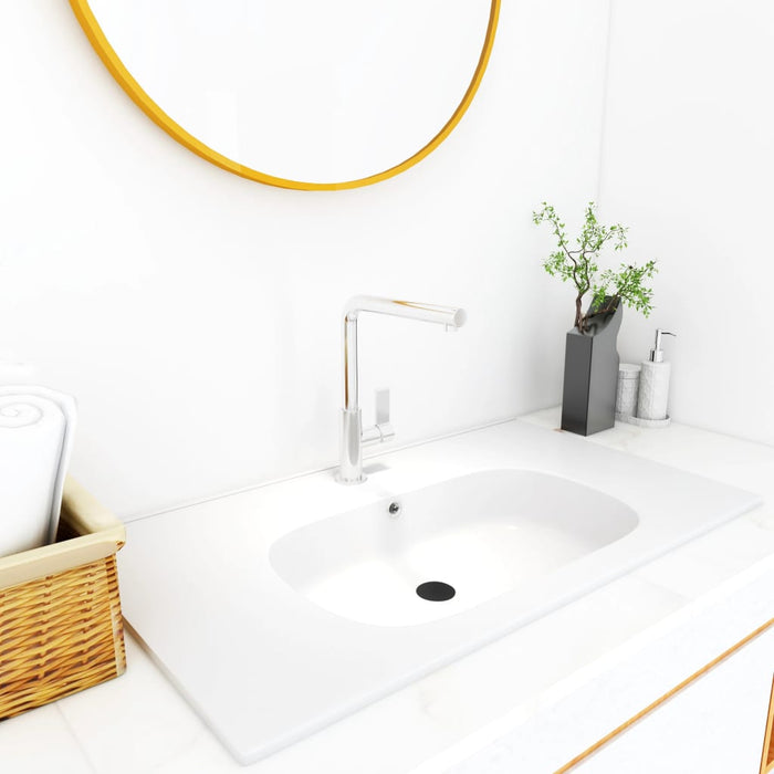 Lavabo da Incasso 605x460x105 mm in SMC Bianco cod mxl 49425