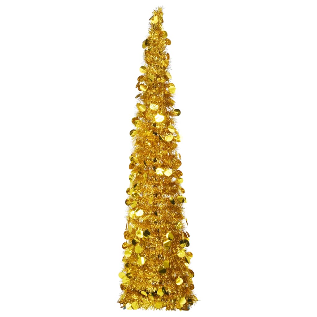 Albero di Natale Artificiale Apribile Oro 150 cm PET cod 10804