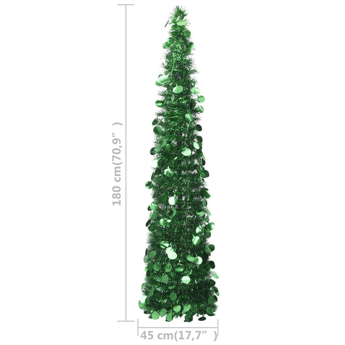 Albero di Natale Artificiale Apribile Verde 180 cm PET 320990