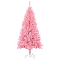 Albero di Natale Artificiale con Supporto Rosa 150 cm PVC 320997