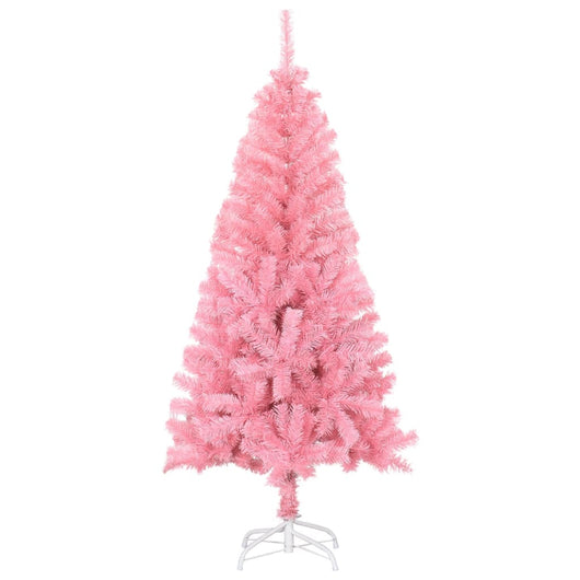 Albero di Natale Artificiale con Supporto Rosa 150 cm PVC 320997