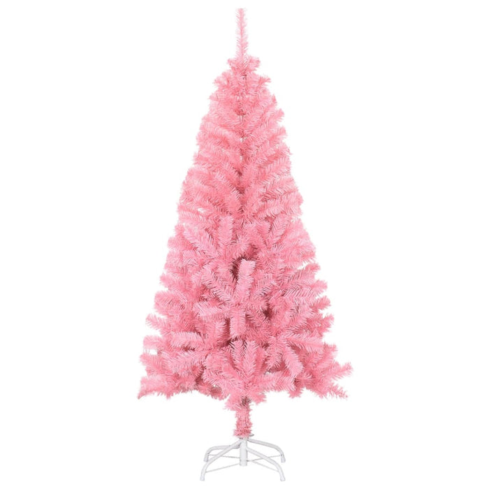 Albero di Natale Artificiale con Supporto Rosa 150 cm PVC 320997