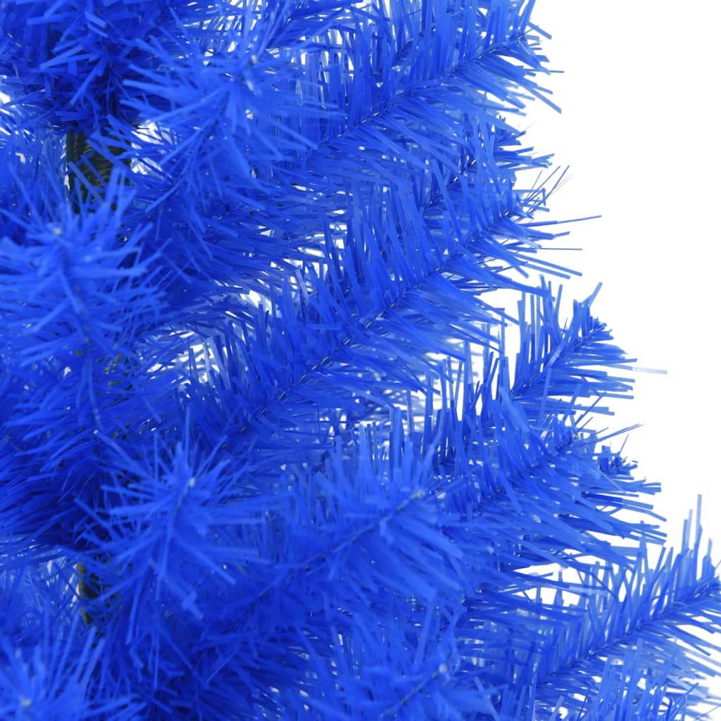 Albero di Natale Artificiale con Supporto Blu 150 cm PVC cod mxl 13088