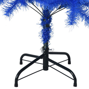 Albero di Natale Artificiale con Supporto Blu 150 cm PVC cod mxl 13088