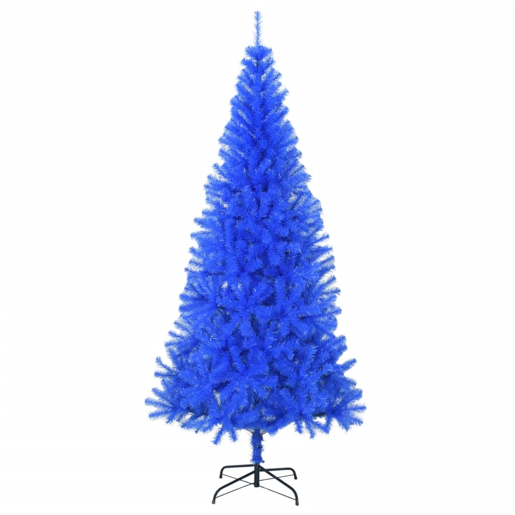 Albero di Natale Artificiale con Supporto Blu 180 cm PVC 321004