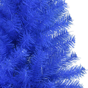 Albero di Natale Artificiale con Supporto Blu 180 cm PVC 321004