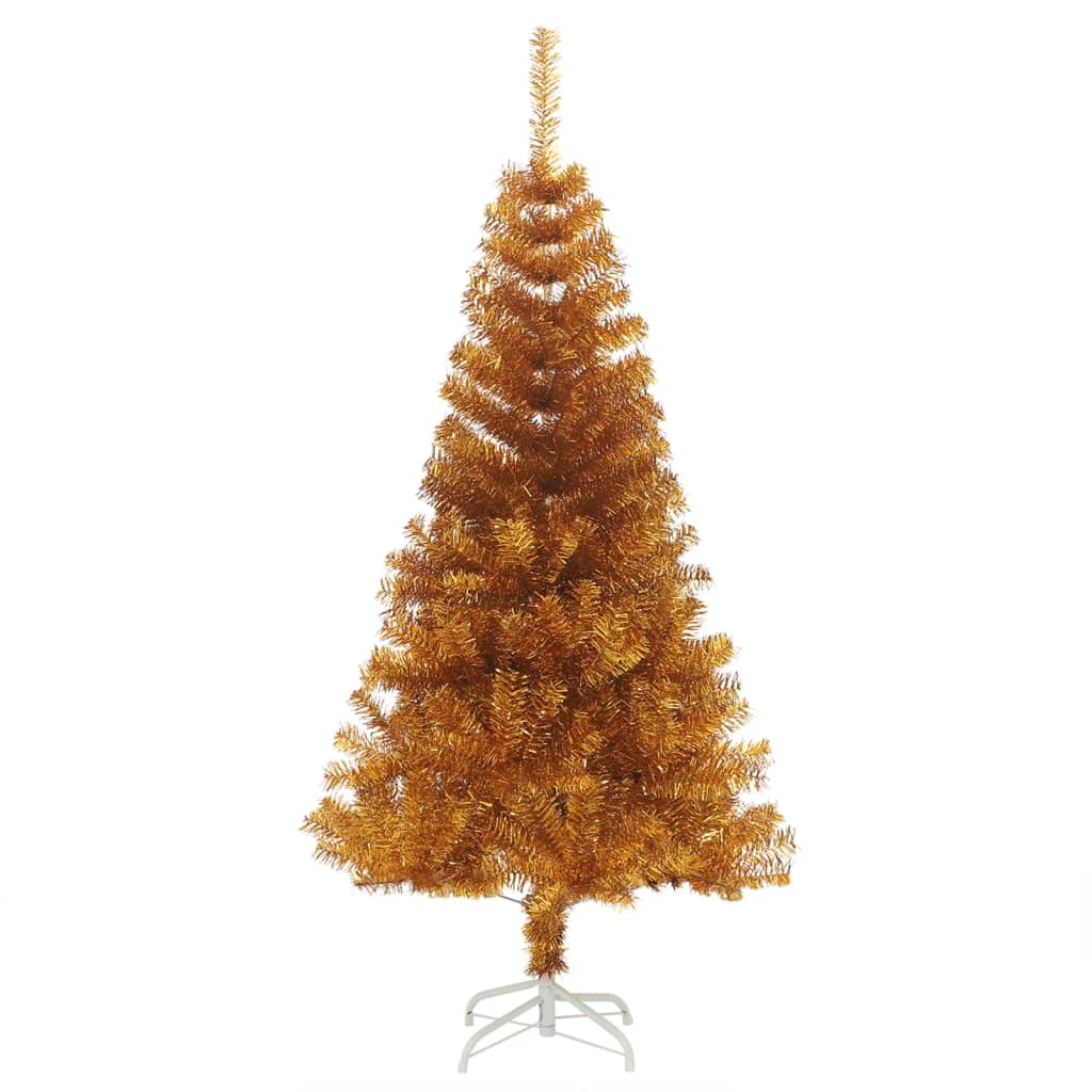 Albero di Natale Artificiale con Supporto Oro 150 cm PET 321009